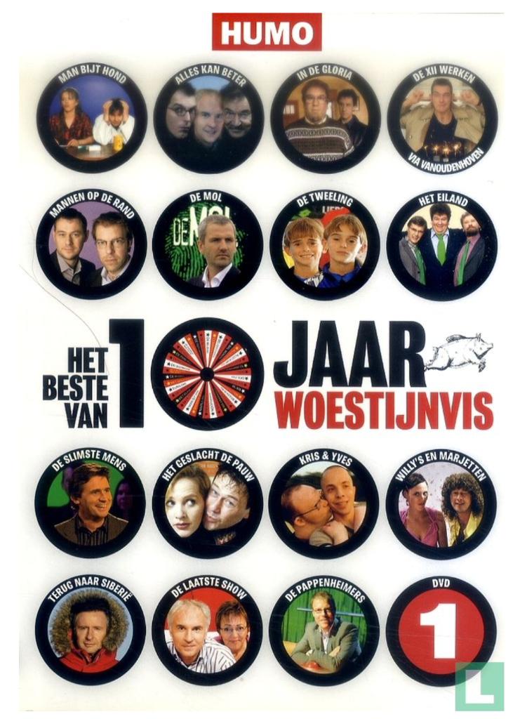 10 Jaar Woestijnvis (DVD), CD & DVD, DVD | TV & Séries télévisées, Comme neuf, Enlèvement ou Envoi