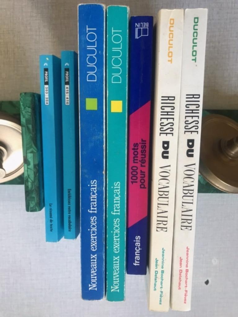 Ouvrages pédagogiques, Français, Utilisé, Secondaire, Plusieurs auteurs