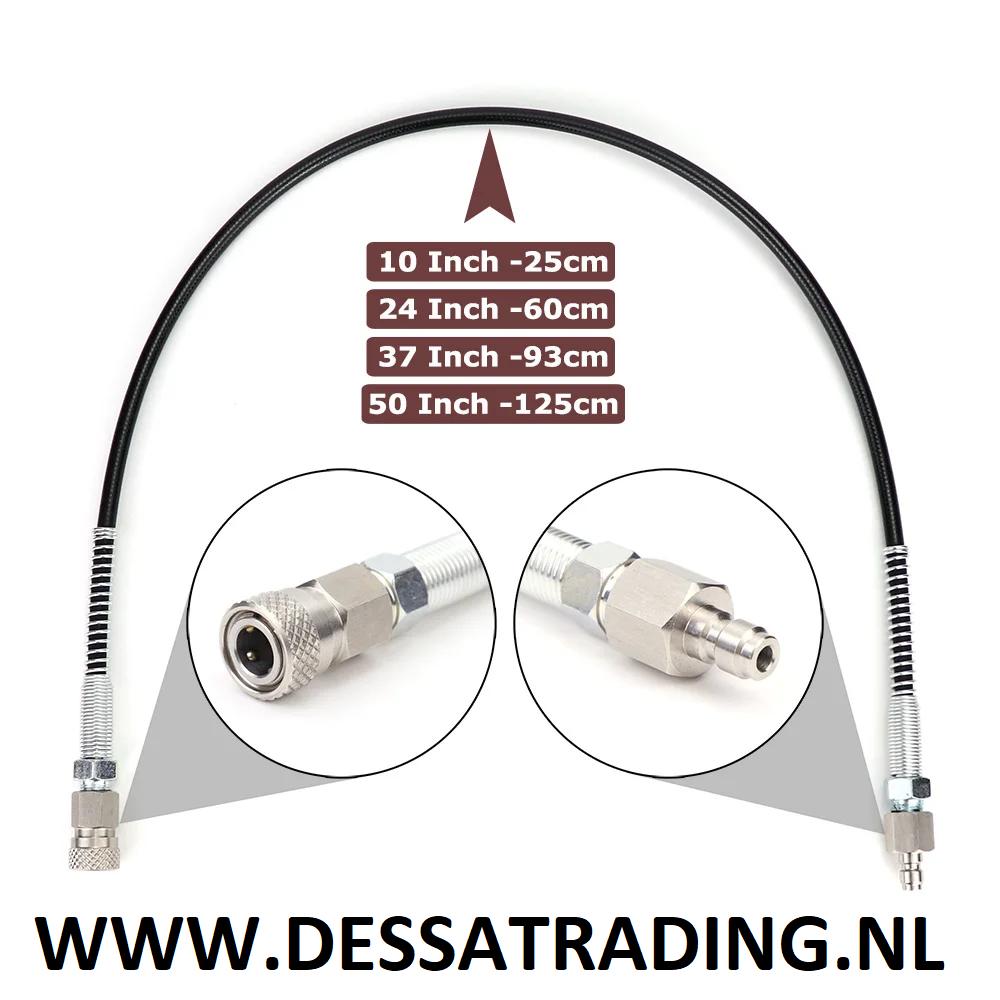 Paintball Airsoft  Vulslang Duikfles 310 bar 125 cm 29,95, Ophalen of Verzenden, Nieuw, Duikfles