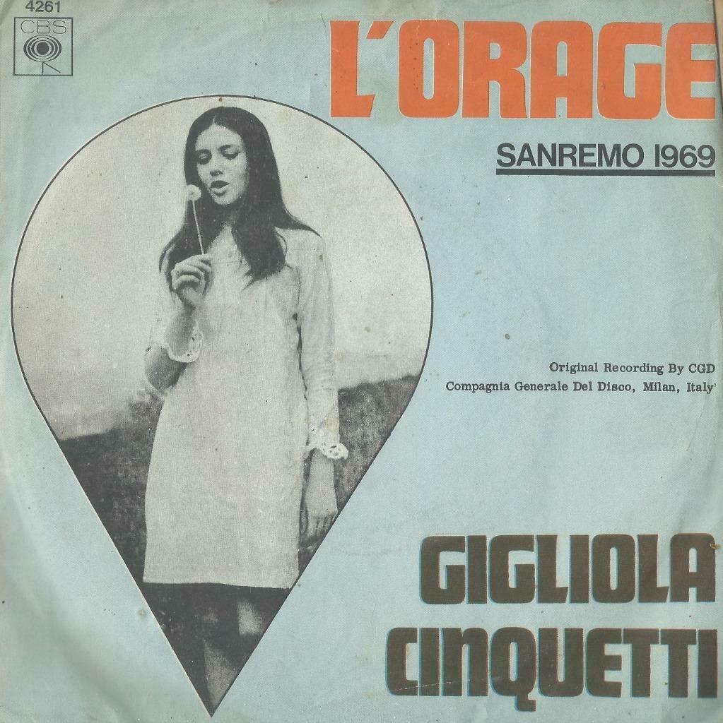 Gigliola Cinquetti – L’orange / Vole, petite hirondelle, Enlèvement ou Envoi, Single, Utilisé, Pop