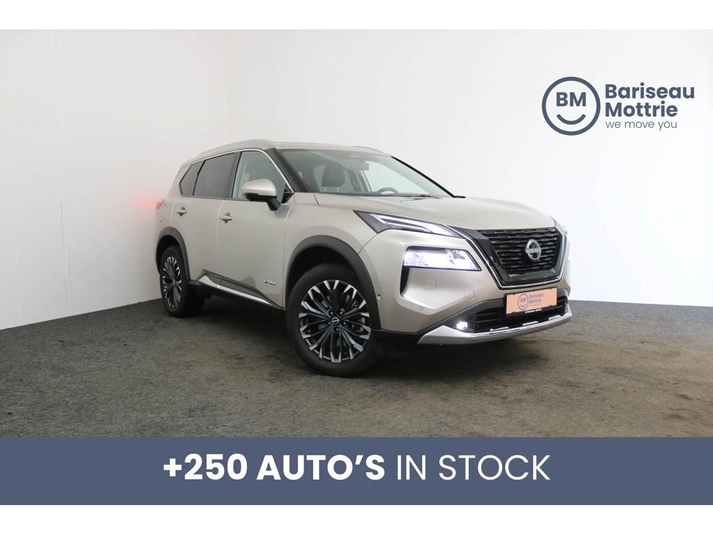 Nissan X-Trail E-POWER TEKNA PLUS *TREKHAAK*DAB*GPS*360°CAM, Automaat, USB, Beige, Bedrijf