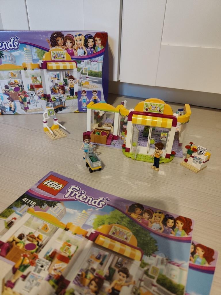 Lego friends supermarkt, Ophalen of Verzenden, Zo goed als nieuw, Lego