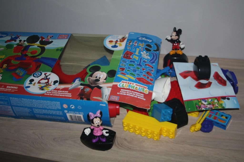 Disney , Mickey mouse clubhouse , mega bloks ,speelset, Ophalen of Verzenden, Mickey Mouse, Gebruikt, Overige typen