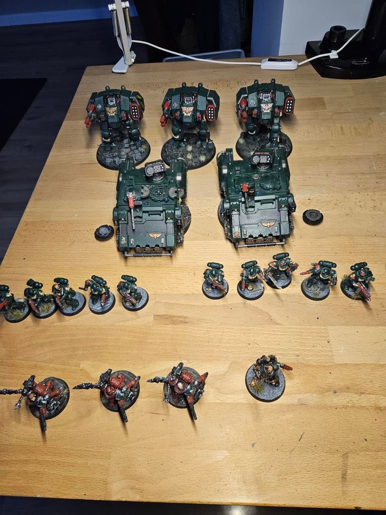 Warhammer 40k - Space Marines - Dark Angels, Ophalen of Verzenden