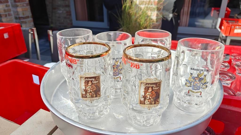verres à bière avec oreille, Antiquités & Art, Enlèvement