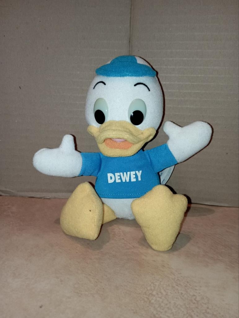 Disney Duck Tales Dewey knuffel, Verzamelen, Ophalen of Verzenden, Donald Duck, Zo goed als nieuw, Knuffel