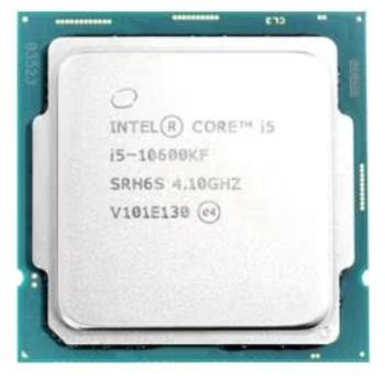 Intel Core i5 10600KF 4,1 GHz avec socket LGA 120.