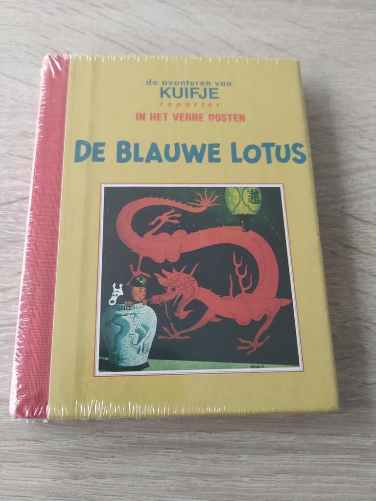 Kuifje Kuifje Hergé mini bd de Hollandse blauwe lotus, Boeken, Ophalen of Verzenden, Nieuw