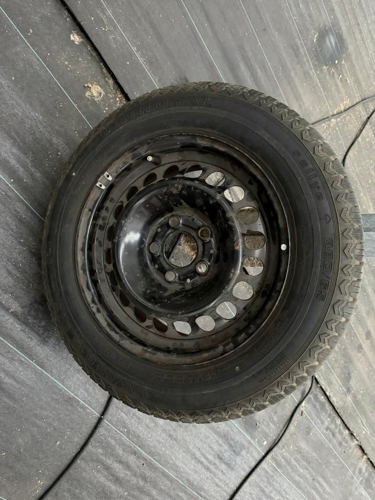 Reservewiel Mercedes W210 - W124 195/65R15, Ophalen, Gebruikt