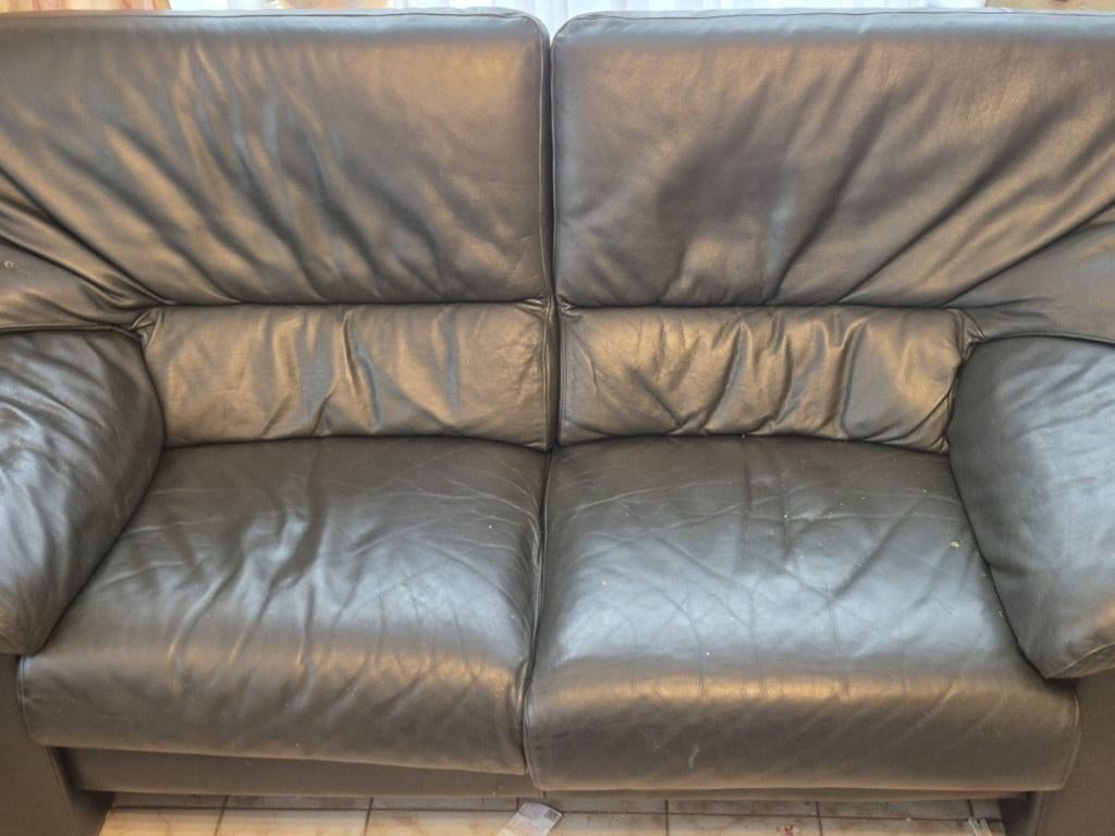 gratis zetel, Huis en Inrichting, Zetels | Zetels, Ophalen, Gebruikt, Overige maten, Leer