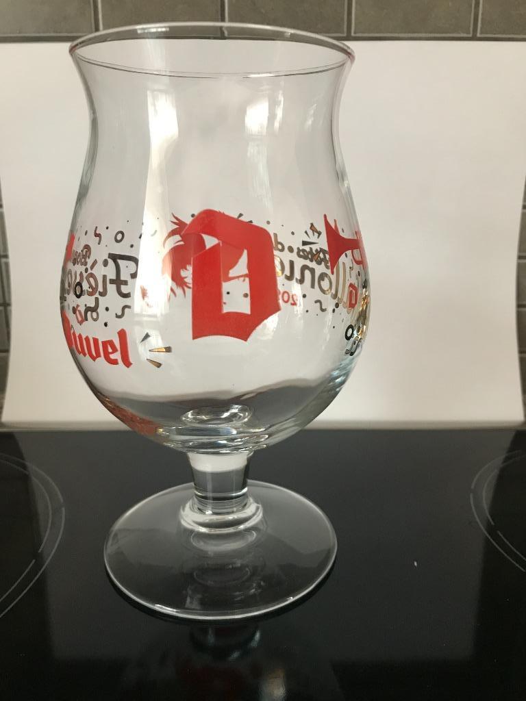 Duvel Fêtes de Wallonie 2020 bierglas, Verzamelen, Ophalen of Verzenden, Nieuw, Glas of Glazen, Duvel