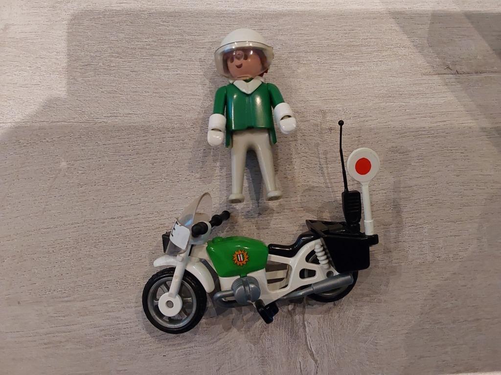 Vintage politie op motor, Enlèvement ou Envoi, Utilisé