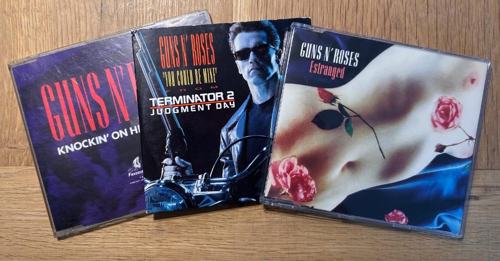 GUNS 'N ROSES - You could be, Estranged & Knocking (3xCD max, Verzenden