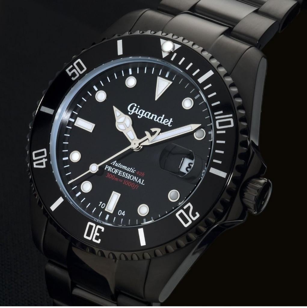 Gigandet horloge - automatik - nieuw, Bijoux, Sacs & Beauté, Autres marques, Enlèvement ou Envoi, Acier, Acier