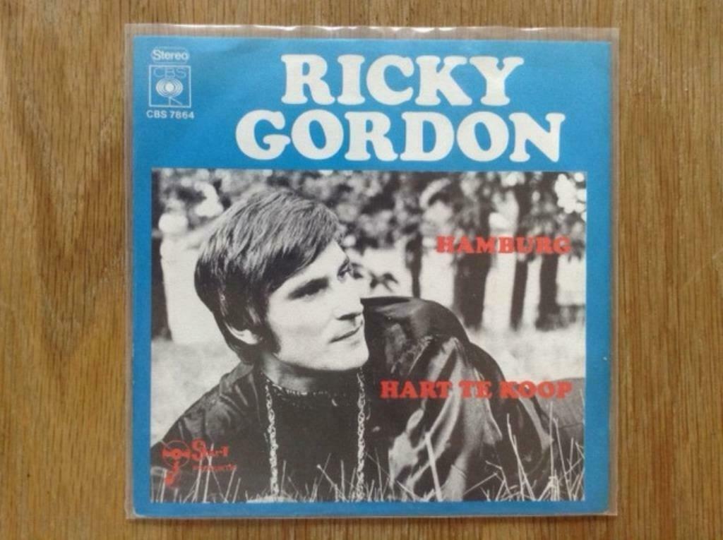 single ricky gordon, Cd's en Dvd's, Vinyl Singles, Single, Nederlandstalig, 7 inch, Ophalen of Verzenden