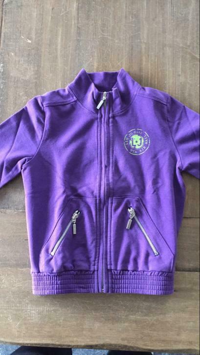 Prachtige nieuwe paarse trui van Liu Jo maat 6. 💥😍💜, Ophalen of Verzenden, Nieuw, Meisje, Trui of Vest