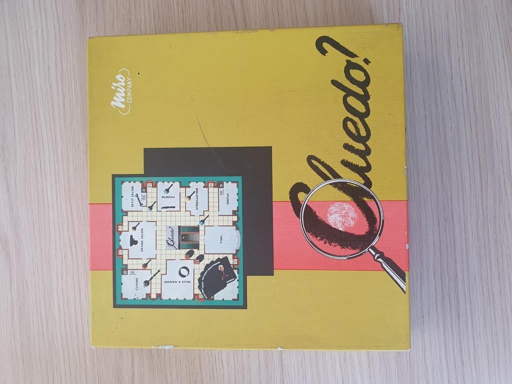 Cluedo vintage Miro compagny, Enlèvement ou Envoi, Utilisé