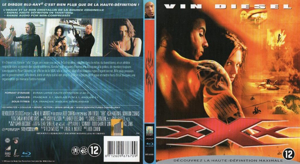 xxx (blu-ray) neuf, Enlèvement ou Envoi, Comme neuf, Action