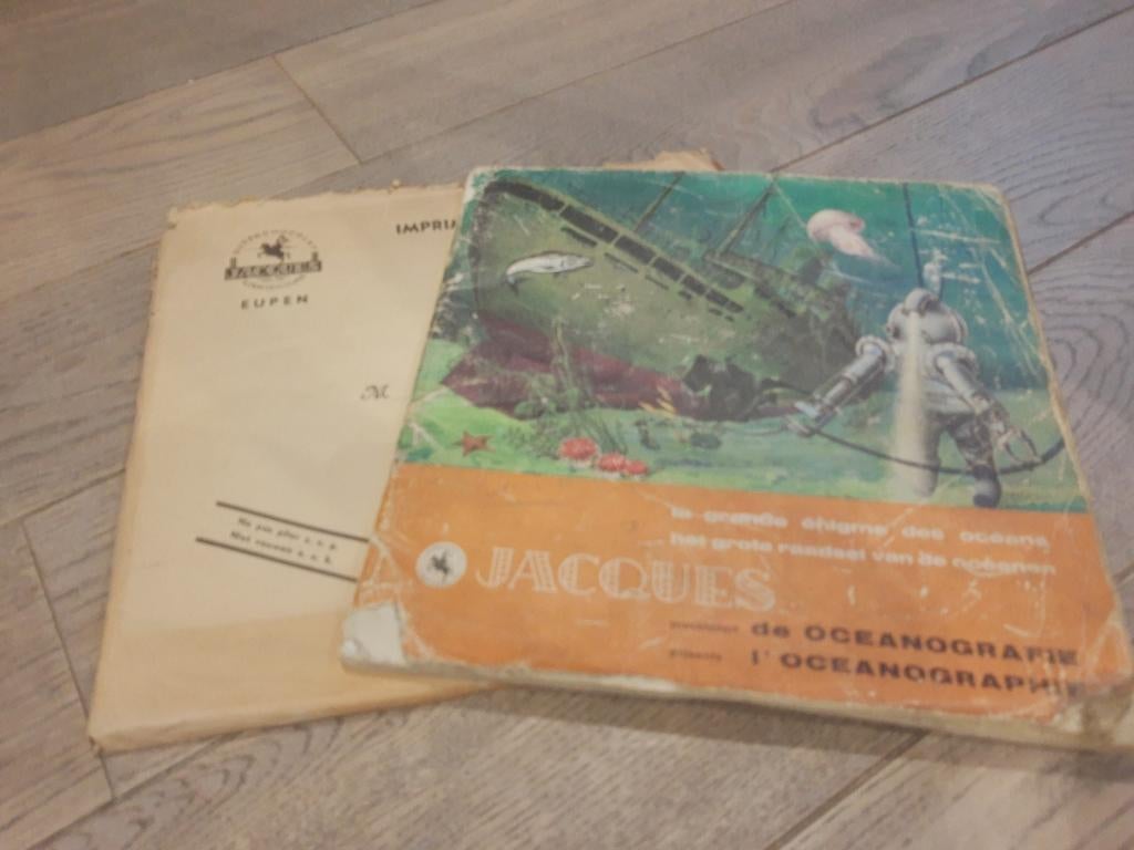 Boek Jacques: de oceanografie, Ophalen of Verzenden