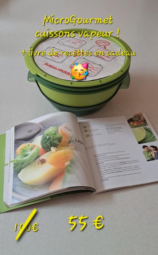 MicroGourmet tupperware, Envoi, Neuf