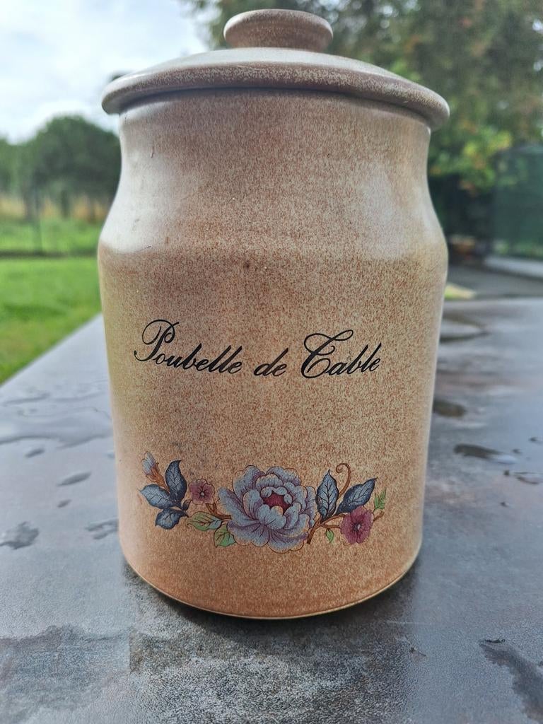 Stenen pot voor keuken, Ophalen