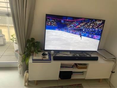TV stand Artic- Maisons du Monde, Moins de 100 cm, Comme neuf, 100 à 150 cm, Enlèvement