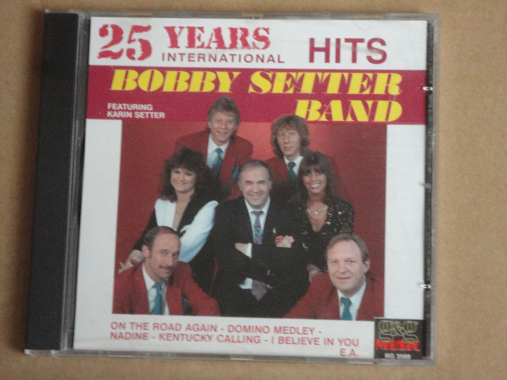 CD BOBBY SETTER BAND Feat Karin Setter 25 Years >>> Zie nota, CD & DVD, CD | Pop, Enlèvement ou Envoi