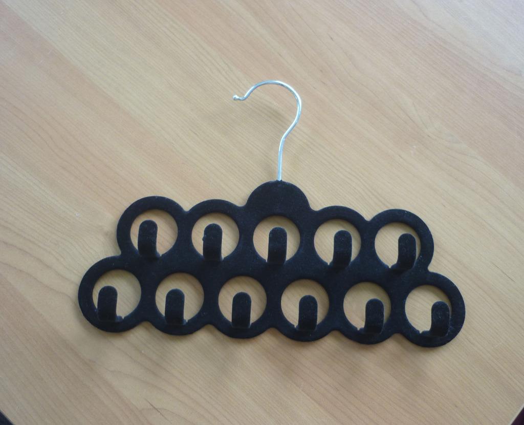 Zwarte fluwelen accessoire kapstok hanger, Ophalen of Verzenden