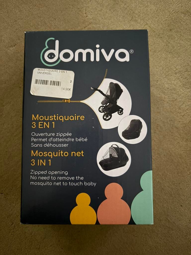 Moustiquaire poussette 3 en 1, Ophalen, Nieuw