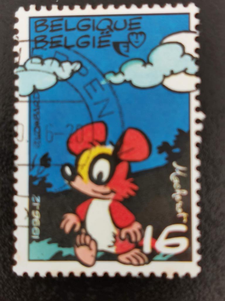 Belgie 1996 - stripverhalen - Chlorophyl, Ophalen of Verzenden, Gestempeld