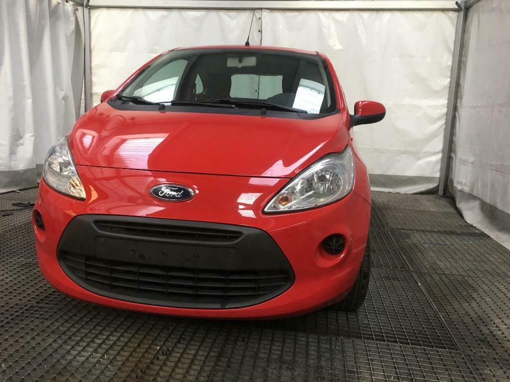Ford Ka 1.2i + 1 jaar garantie, Auto's, Ford, Euro 5, Zwart, Ka, 115 g/km