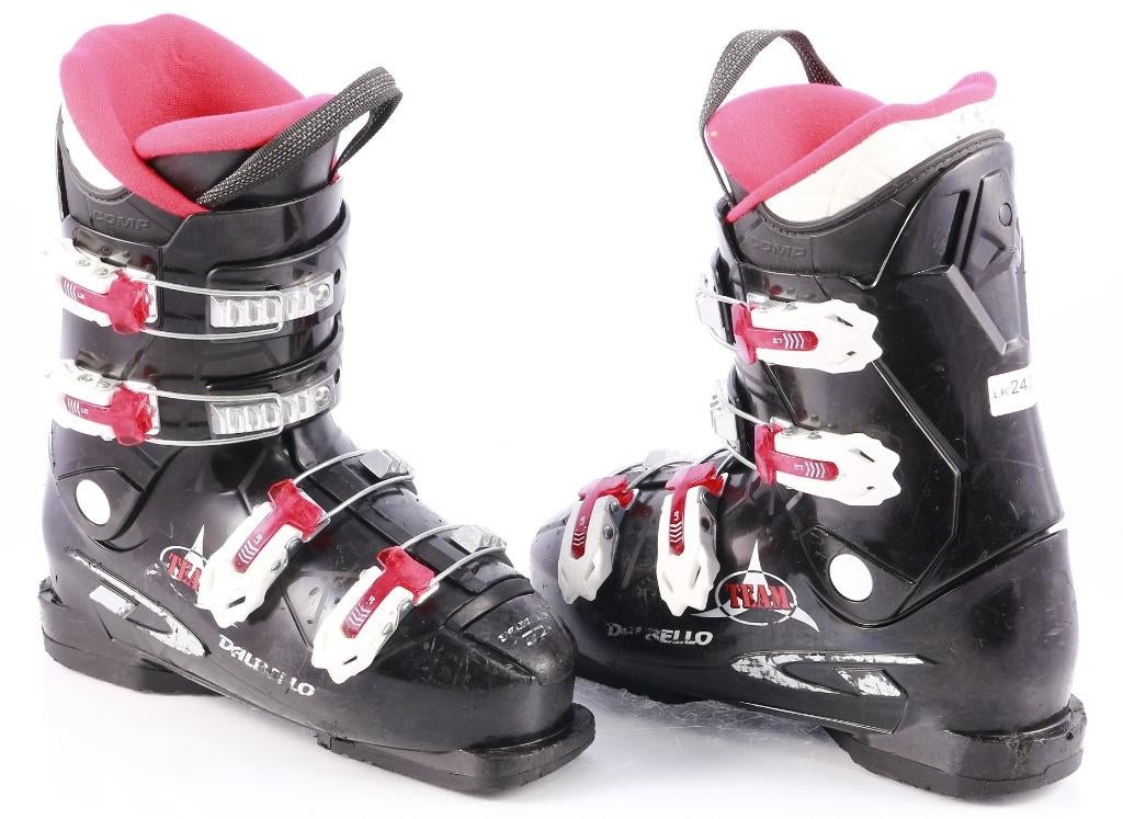36,5 37 EU kinder skischoenen DALBELLO TEAM, black, Gebruikt, Schoenen, Ophalen of Verzenden, Carve