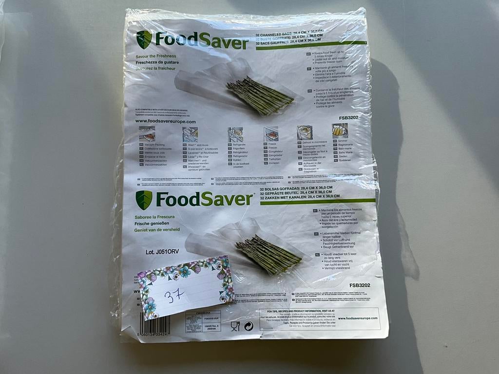 37  FoodSaver Vacuümzakken, Ophalen of Verzenden, Zo goed als nieuw