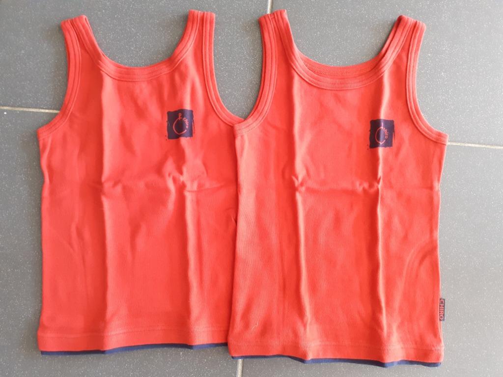 CHIRO singlet /marcelleke 2 st - maat10j-140, Enlèvement ou Envoi, Neuf, Chiro
