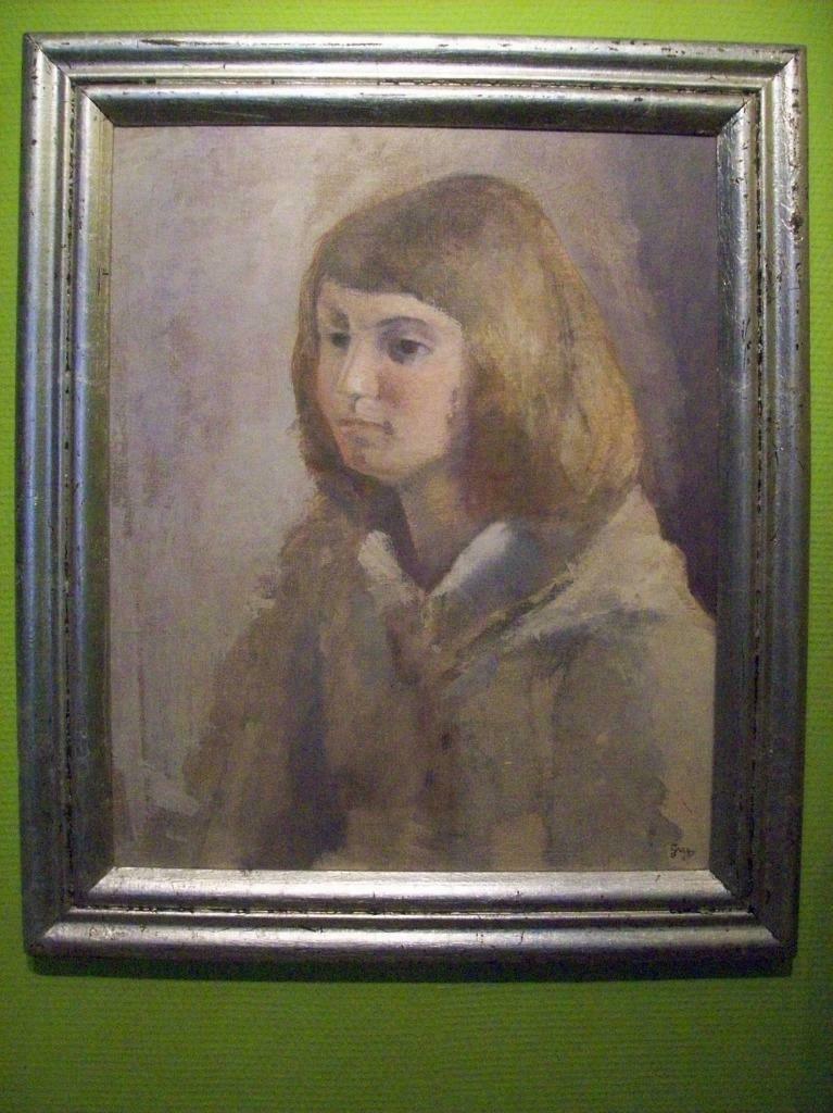 Portret van een meisje, Antiek en Kunst, Kunst | Schilderijen | Klassiek, Ophalen