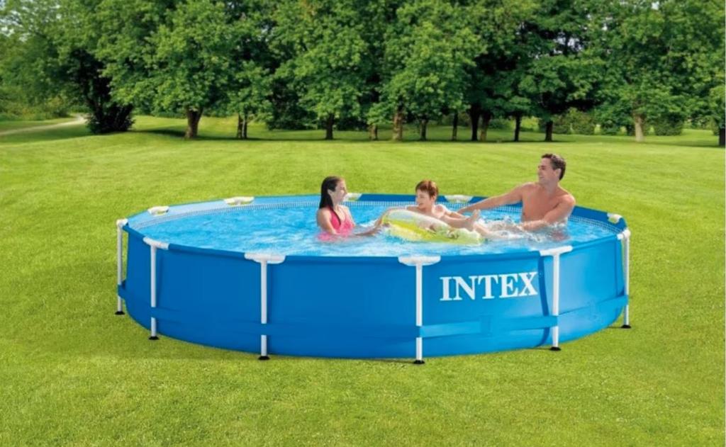 Piscine Intex 3,05x0,76m Prism frame premium pool, Neuf, 200 à 400 cm, 300 cm ou plus, Rond