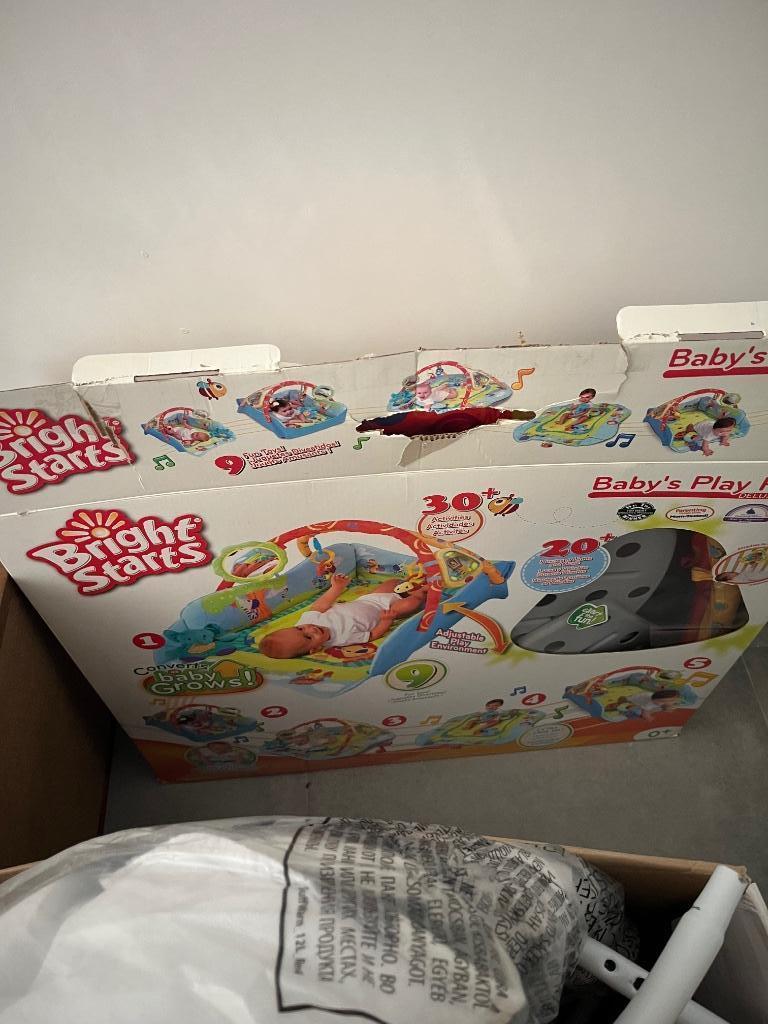 Bright starts activity speelmat, Kinderen en Baby's, Ophalen, Zo goed als nieuw, Met geluid