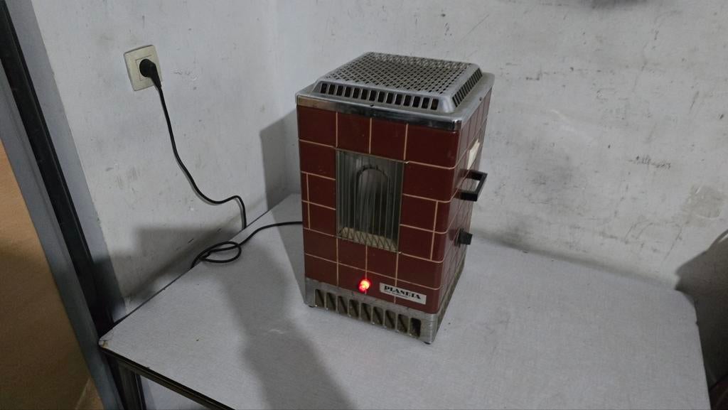 Vintage PLANETA elektrische verwarming (1950 - 1960) Radiato, Ophalen of Verzenden, Zo goed als nieuw