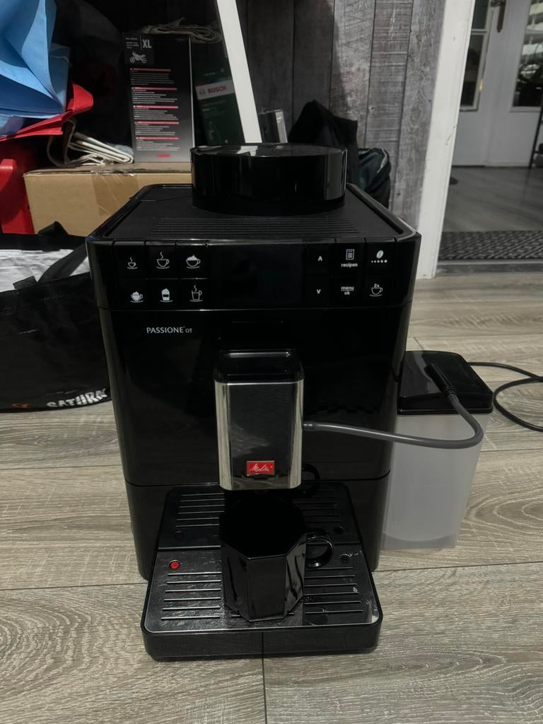 Melitta Passione OT, Elektronische apparatuur, Koffiezetapparaten, Gebruikt, Koffiebonen, Koffiemachine, Afneembaar waterreservoir