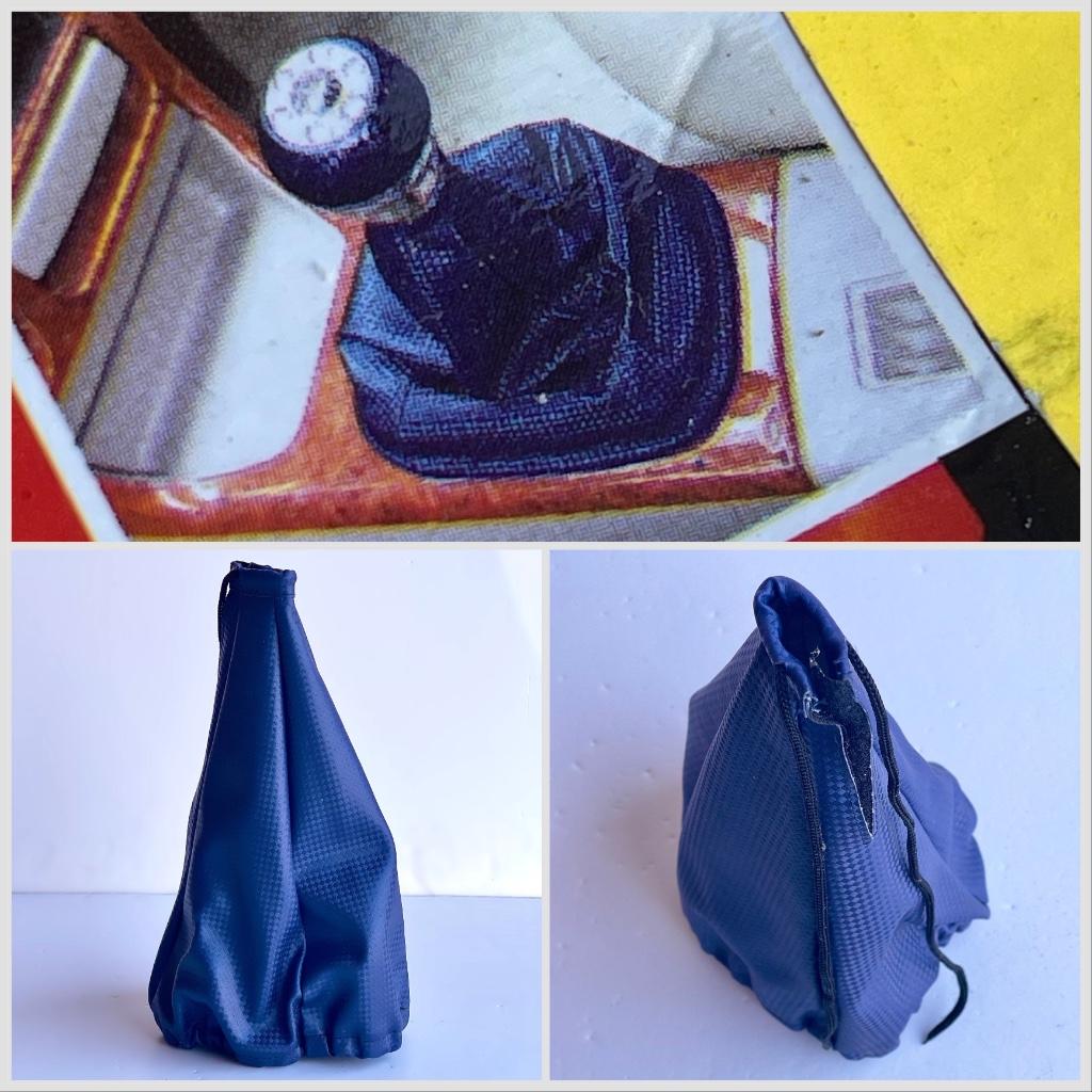 Soufflet de levier de vitesse universelle race carbone bleu, Enlèvement ou Envoi, Neuf, BMW