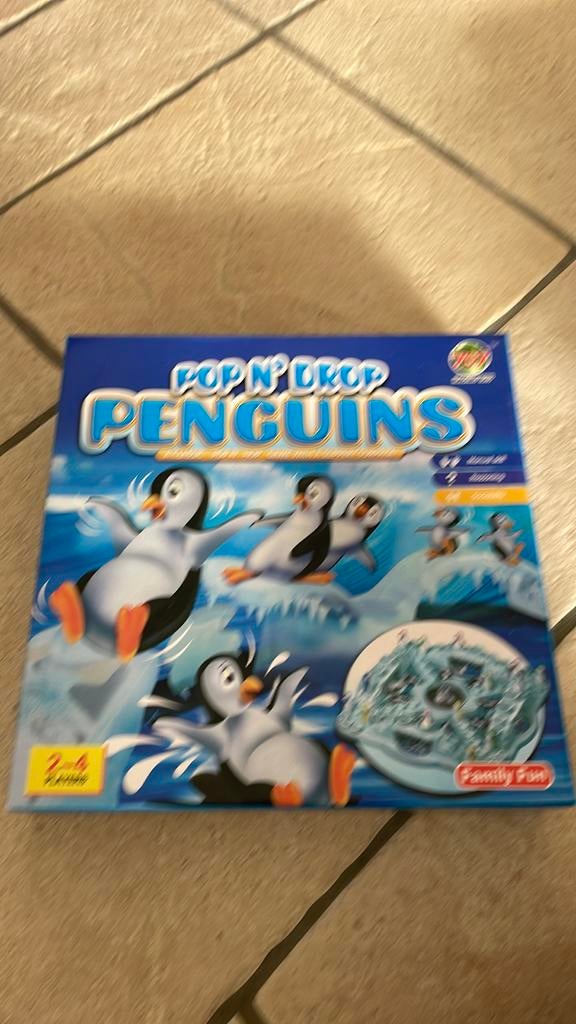 Pop n’ drop penguins, Ophalen, Zo goed als nieuw