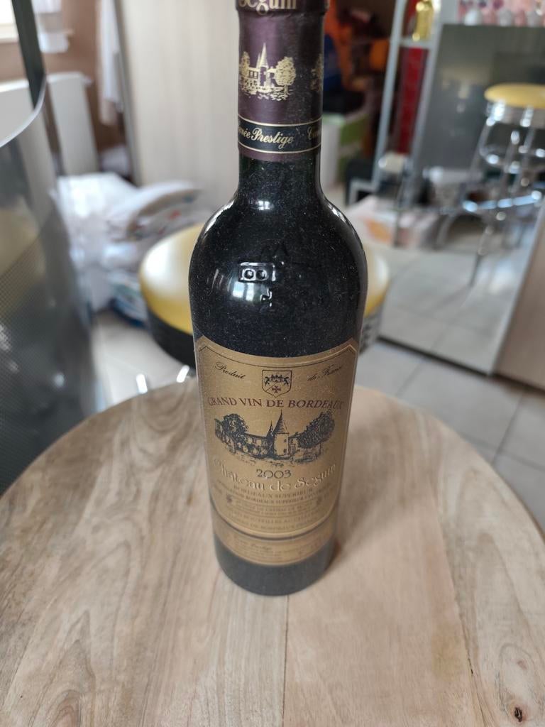 Chateau de Seguin 2003, Ophalen