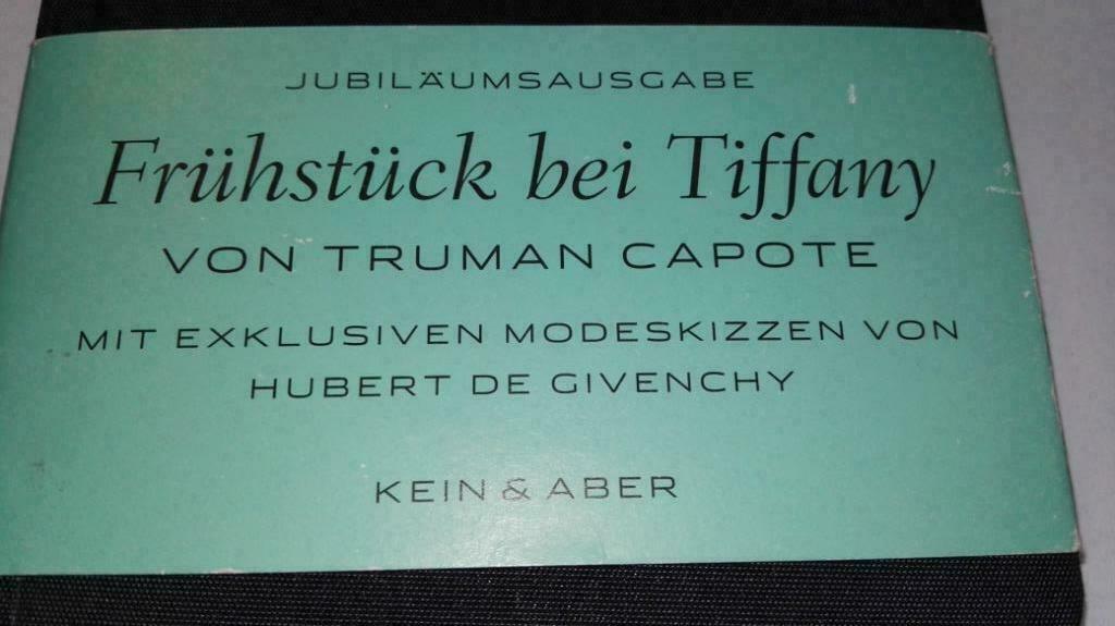 Truman Capote - Frühstück bei Tiffany - Givenchy - 2011, Enlèvement ou Envoi, Comme neuf, Truman Capote