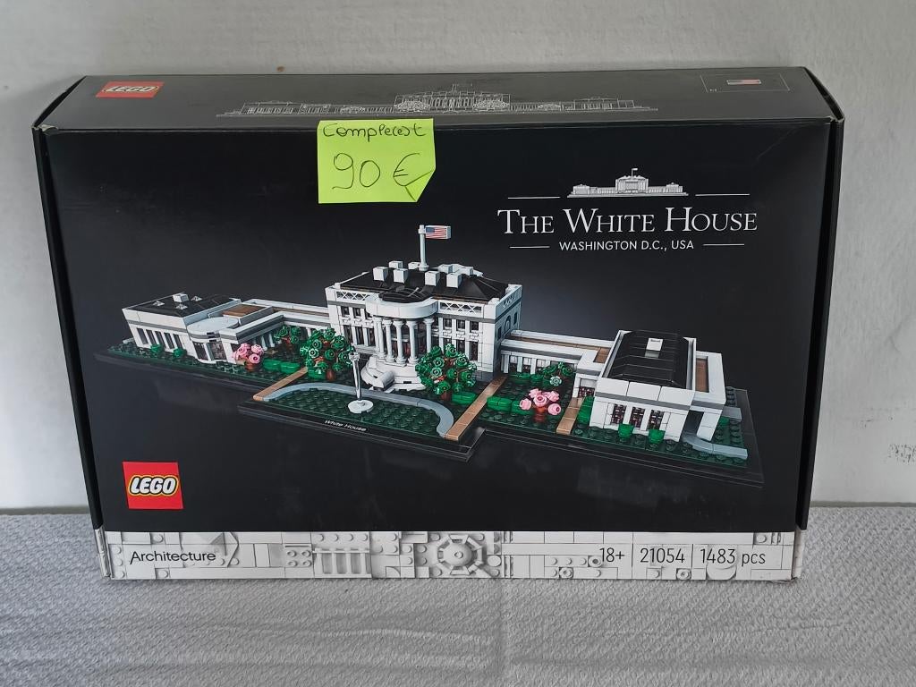 Lego Architecture 21054 La maison blanche, Enlèvement ou Envoi, Utilisé, Lego