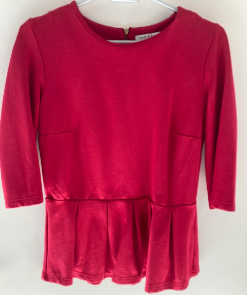 Rode tuniek "Mint&Berry" medium/38, Kleding | Dames, Maat 38/40 (M), Ophalen of Verzenden, Zo goed als nieuw, Mint&Berry