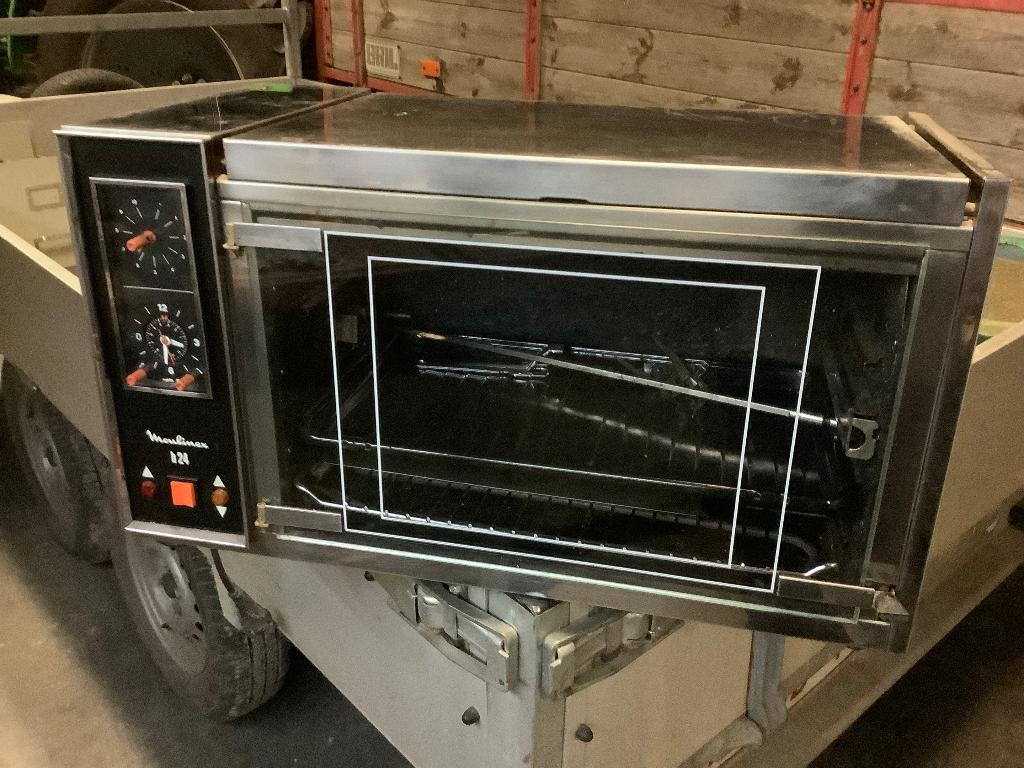 Moulinex  b24 grill bakoven, Elektronische apparatuur, Ophalen, Gebruikt, Vrijstaand, Oven met grill