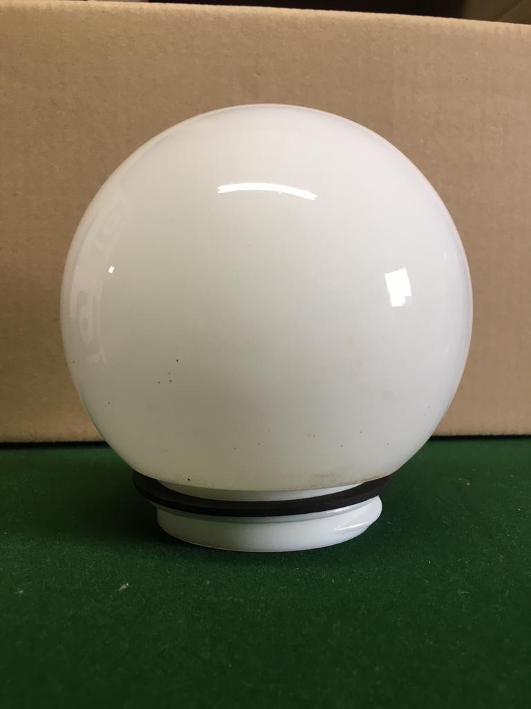 Glas bollamp, Huis en Inrichting, Ophalen of Verzenden, Gebruikt, Glas