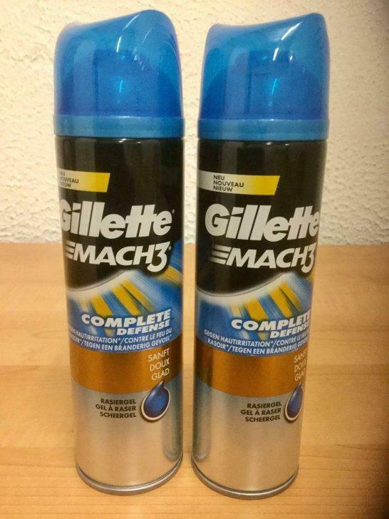 Gillette Mach3 complete defense scheergel. Splinternieuw!, Nieuw