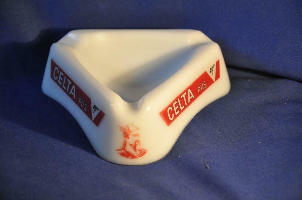 §  cendrier publicitaire celta pils et stolz en opalex, Verzamelen, Ophalen of Verzenden, Gebruikt, Overige typen, Overige merken