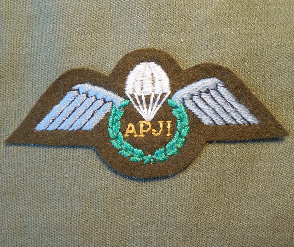 BRITANNIQUE / PARA / BREVET AIDE MONITEUR., Collections, Envoi, Armée de terre, Emblème ou Badge